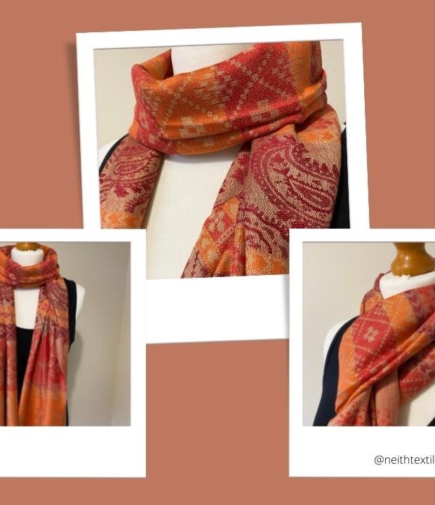 ladies-unique-orange-scarf