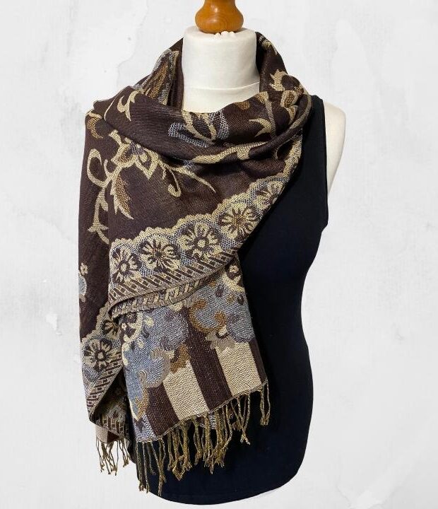 brown-moroccan-style-shawl