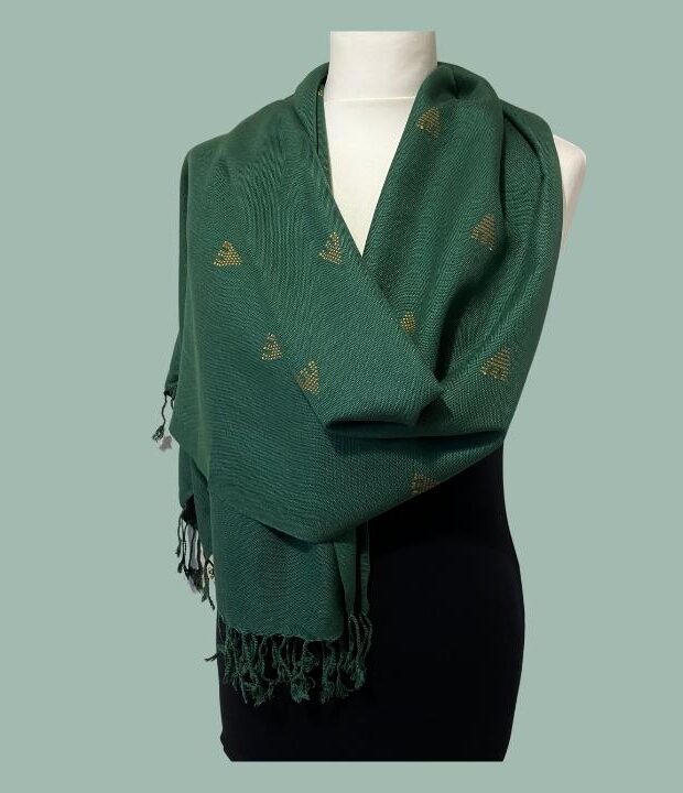 handwoven-green-shawl