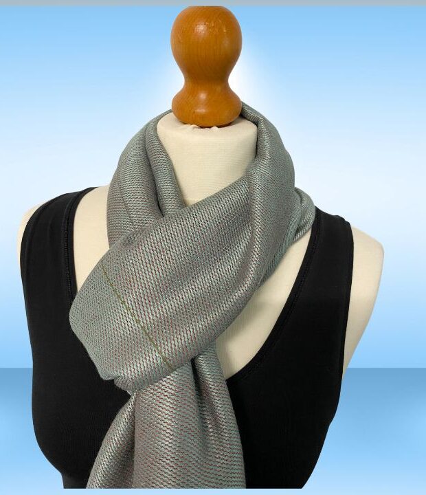 Our Duck Egg Blue Scarf Is Extremely Soft. This Ethically Made Blue Winter Scarf Was Woven On Traditional Looms In Egypt. Definitely Slow Fashion At It’s Best!